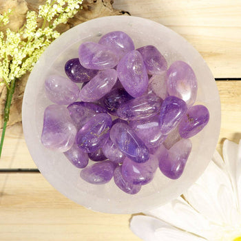 Amethyst Tumbled Stone