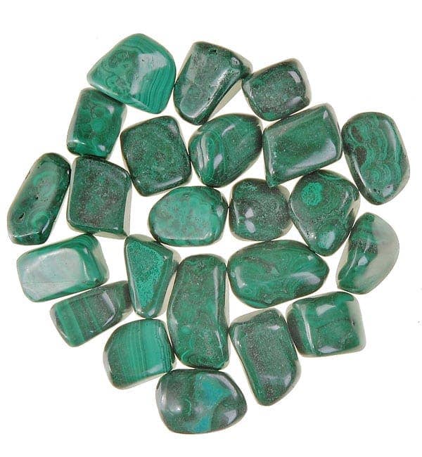 Malachite Tumbled Stones