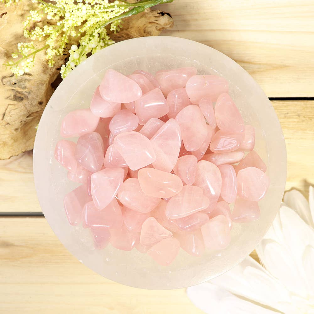 Rose Quartz Tumbled Stone