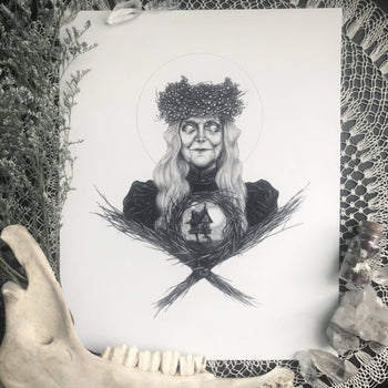 Baba Yaga Fine Art Print