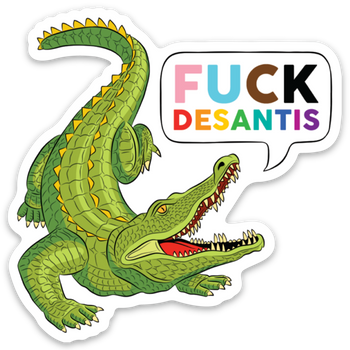 F*ck DeSantis Florida Pride Sticker
